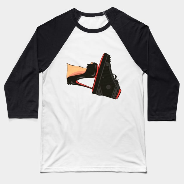 His and Hers Louboutin Red Bottom's - His And Hers - Baseball T